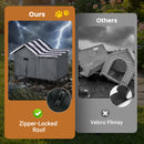 Advwin Weatherproof Outdoor Elevated Cat House