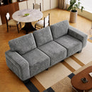Advwin 3 Seater Sofa with Removable Backrest 225cm