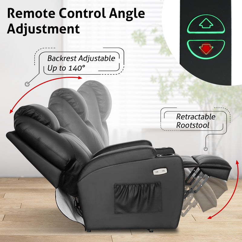 Advwin Massage Chair Electric Lift Recliner Chair