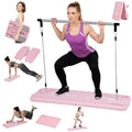 Advwin Foldable Pilates Reformer Board w/Back Storage