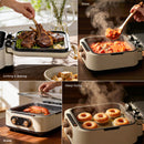 Advwin Electric Grill with Cooking Pot