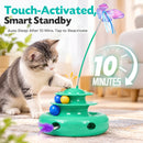 Advwin 3-in-1 Interactive Automatic Cat Toy