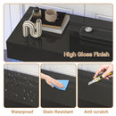 Advwin 152cm LED TV Stand High Gloss Cabinet w/ Drawer