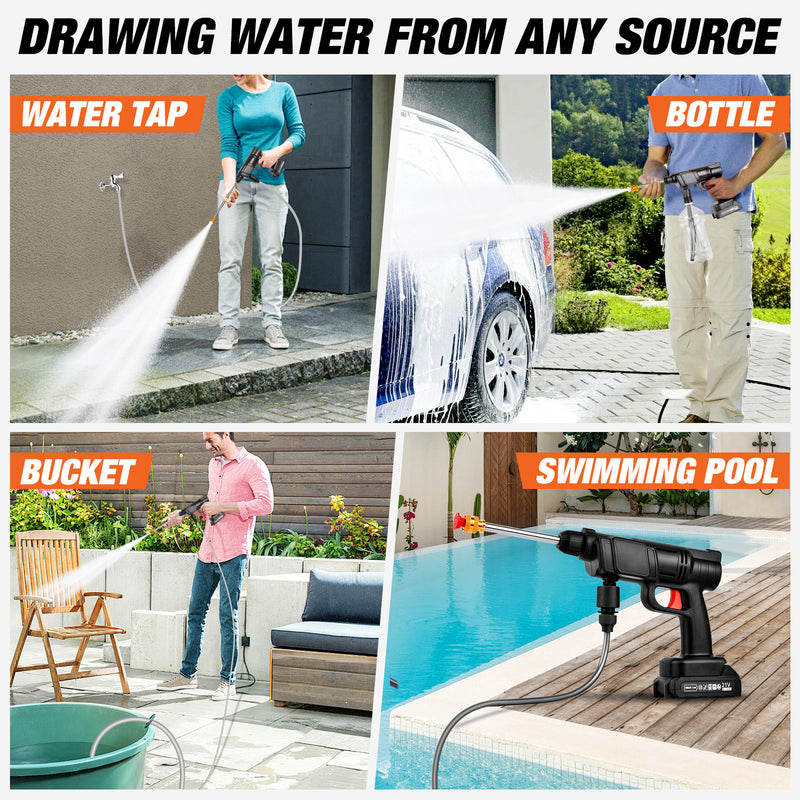 Advwin Portable Cordless Pressure Washer