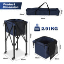 Advwin Foldable Tennis Ball Cart Aluminium Training Hopper