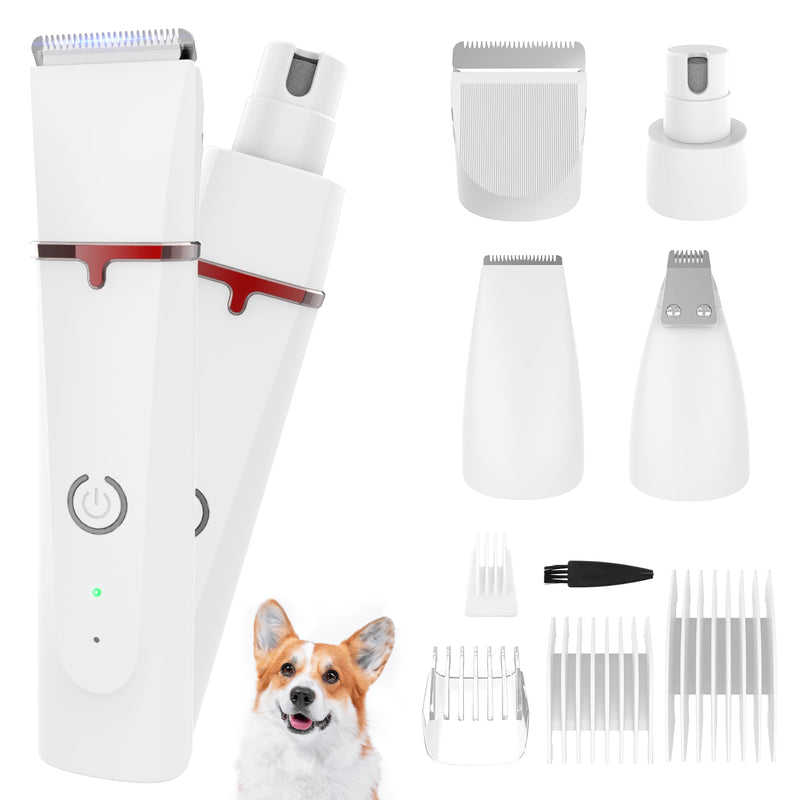 Advwin 4IN1 Pet Hair Clippers Trimmers Kit