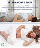Advwin 55" J Shaped Pregnant Pillow Full Body Support