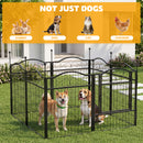 Advwin 8-Panel Outdoor Dog Playpen with Door