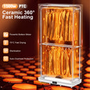 Advwin 1500W Portable Clothes Dryer with Remote Control