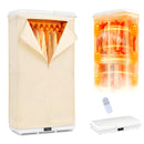 Advwin 1500W Portable Clothes Dryer with Remote Control