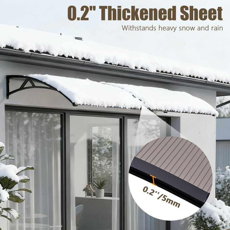 Advwin Window Awning Canopy