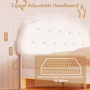 Advwin LED Floating Bed Frame w/ Adjustable Headboard Double