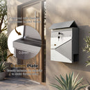 Advwin Wall Mailbox Lockable Outdoor Letter Box