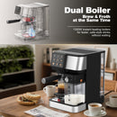 Advwin 3-in-1 Espresso Coffee Machine with Milk Frothe