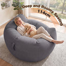 Advwin Petal Shaped Corduroy Bean Bag Chair