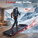Advwin Electric Incline Treadmill with LED Ambient Display