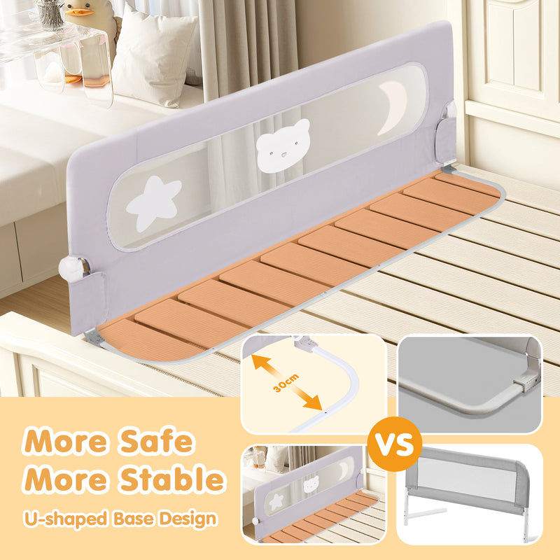 Advwin Adjustable Folding Baby Bed Rail 180cm