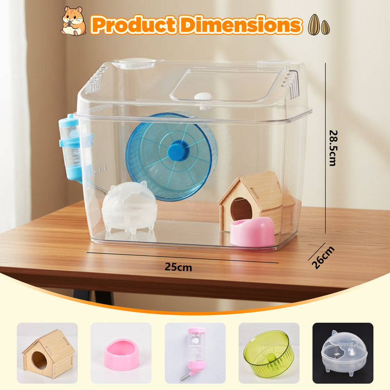 Advwin 7 in 1 Hamster Cage with All Accessories