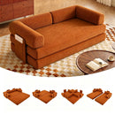 Advwin 5-in-1 Convertible Folding Loveseat Sofa Bed