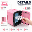 Advwin 4L USB Mini Fridge with Mirror