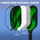 Advwin Carbon Fiber Pickleball Paddles Set