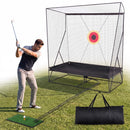 Advwin 10 x 8 FT Golf Practice Net w/ Automatic Ball Return