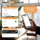 Advwin Self Cleaning Cat Litter Box Open Top APP Control