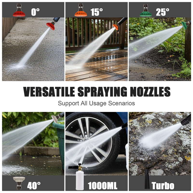 Advwin Wall Pressure Washer 4600PSI 30M Retractable Hose