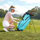 Advwin 7-Way Golf Stand Bag w/ Full-Length Dividers