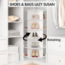 Advwin 5 Tier Rotating Shoe Rack Tower 360° Revolving Rack