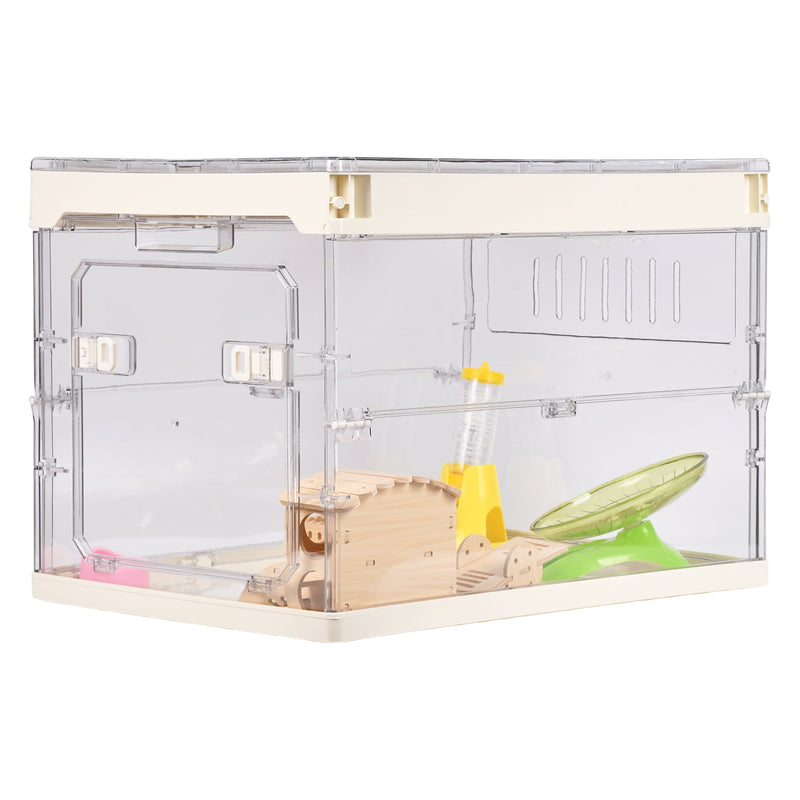 Advwin Foldable Hamster Cages with Side Door