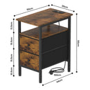 Advwin 2pcs Side Table with LED Light (Pre-Order)
