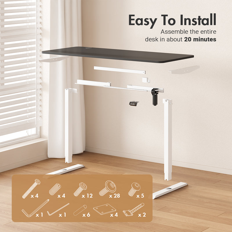 Advwin Electric Adjustable Height Standing Desk 120cm