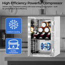 Advwin 20L Mini Bar Fridge with Adjustable Temperature