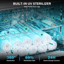 Advwin 24L Hot Towel Warmer with UV Sanitizer & Dryer