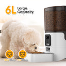 Advwin 6L Automatic Pet Feeder WiFi APP & HD Camera