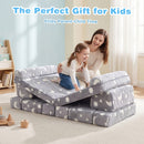 Advwin 10pcs Kids Modular Sofa Convertible Play Couch