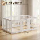 Advwin 10 Panels Dog Playpen with Door 24"H