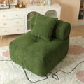Advwin Armless Modular Sofa Corduroy Cloud Chair