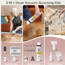 Advwin 3-in-1 Pet Grooming Vacuum Kit with Dryer & Clipper