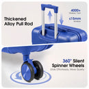Advwin 2/3/5 Piece Hardside Luggage Set w/ 360° Spinner Wheels
