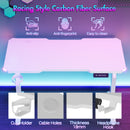 Advwin Electric Standing Gaming Desk RGB LED White (Pre-Order)