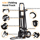 Advwin Portable 4 in 1 Aluminum Hand Truck