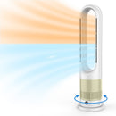 Advwin 2 in 1 Bladeless Tower Heater Fan