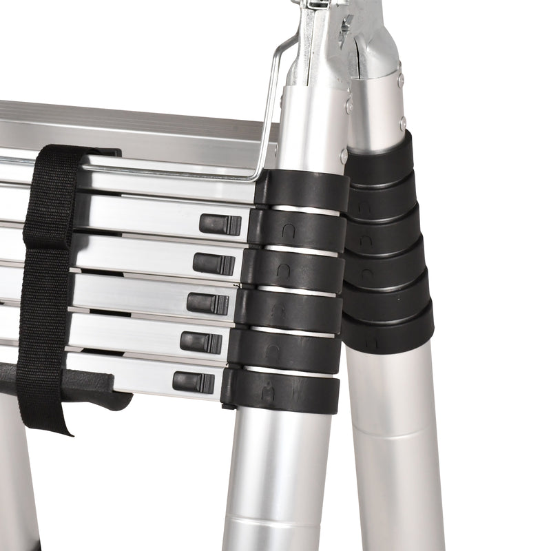 Advwin Multi-Purpose Telescopic Ladder 4.4m Aluminum