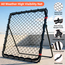 Advwin 1x1m Foldable Soccer Rebound Net
