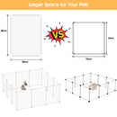 Advwin Small Animal Playpen DIY Cage 12 Panels