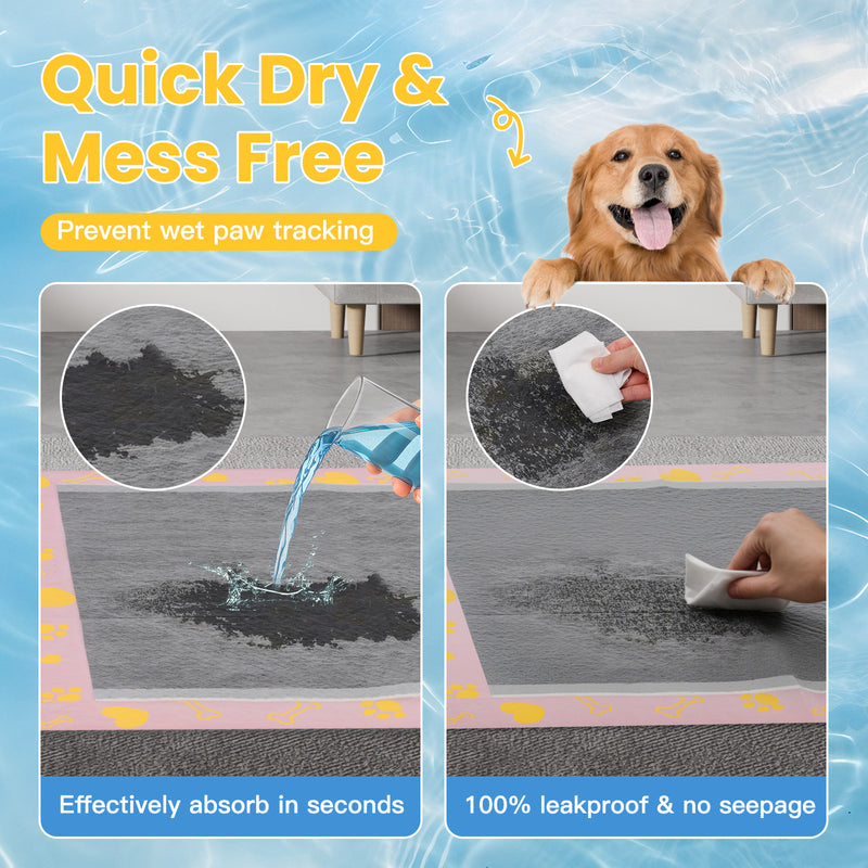 Advwin Pet Training Pads Bamboo Charcoal Deodorizing