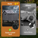 Advwin Outdoor Cat House Weatherproof Shelter