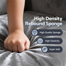 Advwin 3-in-1 Convertible Velvet Sofa Bed with Storage